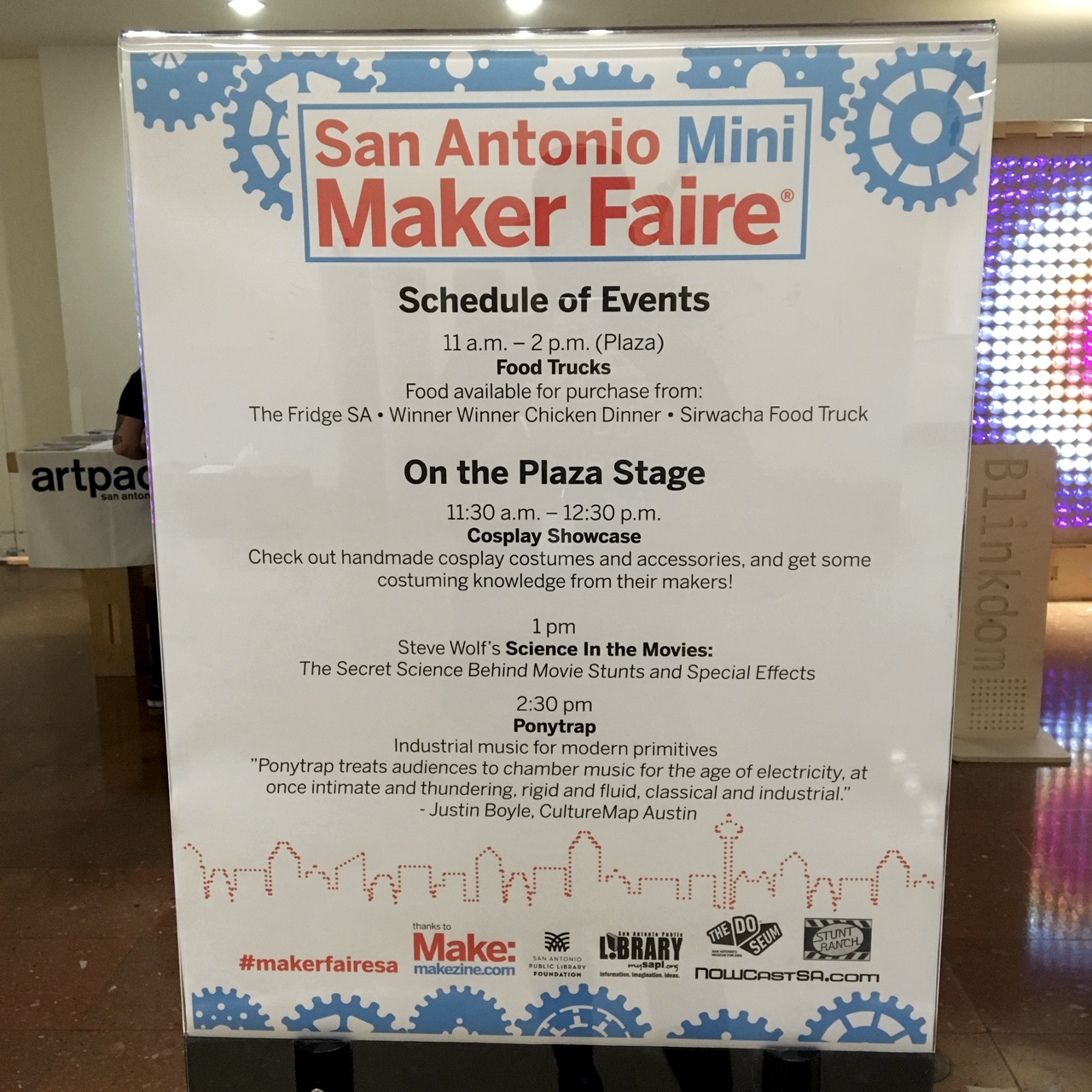 San Antonio Maker Faire Schedule